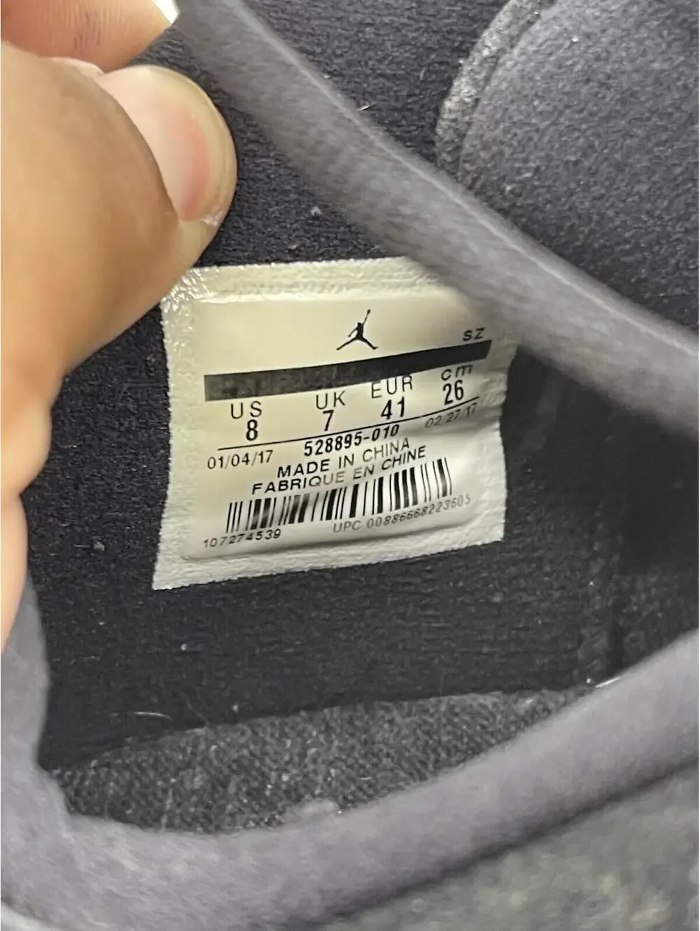 Jordan 11 Retro Low Barons Black Size 8 Black *Read*
